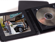 Prestige Wedding DVD case with photo print